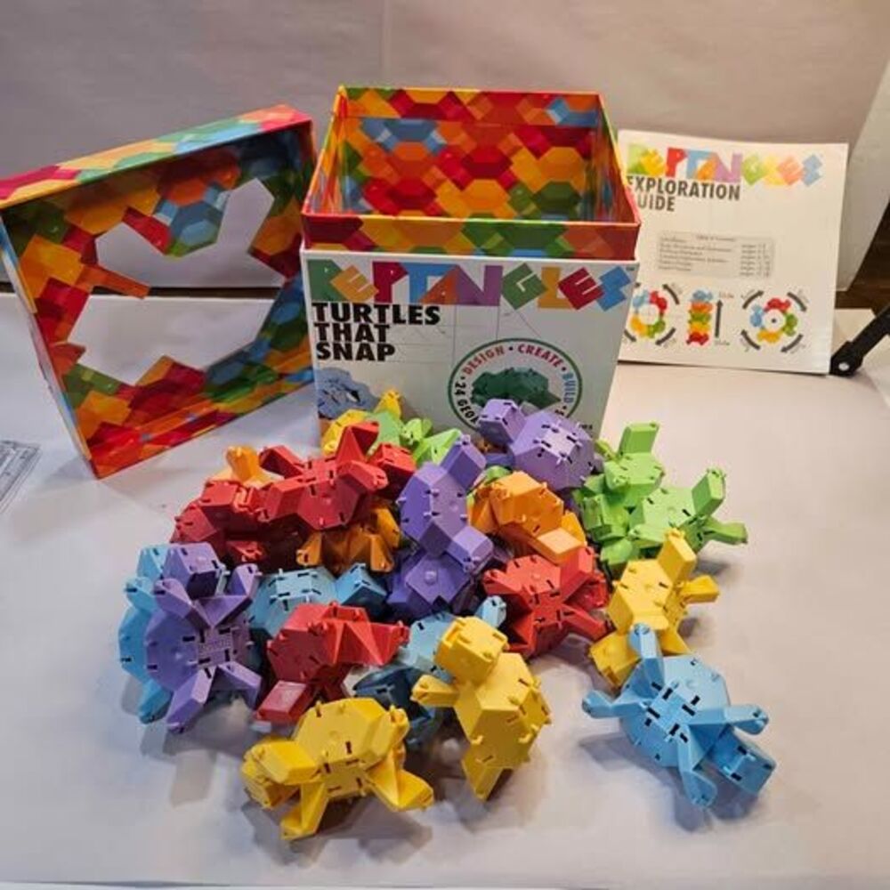 Reptangles Turtles That Snap Building Toy Set - Picture 3 of 10